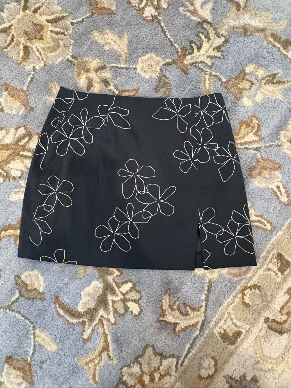 Vintage Express Black Mini Skirt